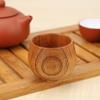 Natural Wooden Big Belly Cups Jujube Wood Cup Beer Tea Coffee Milk Water Cup Kitchen Area Bar Drinkware Beer Mug Suitable For Kitchen Area Bar