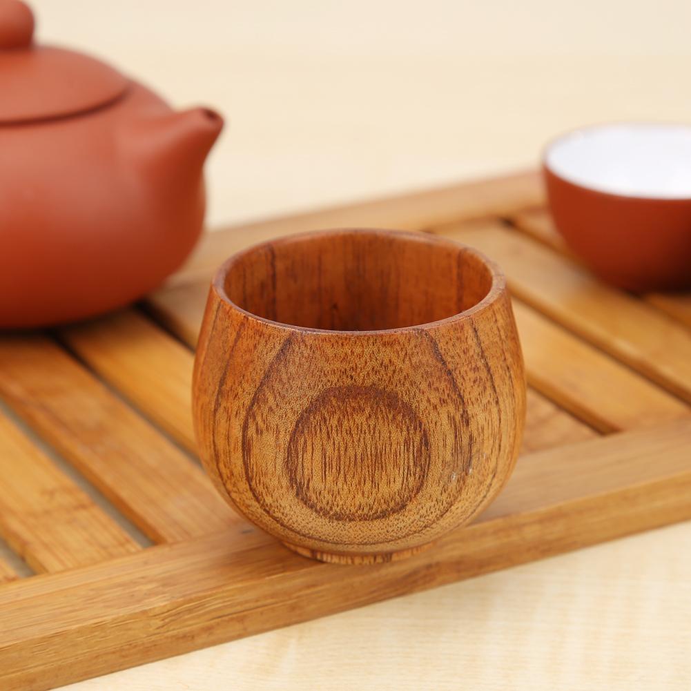 Natural Wooden Big Belly Cups Jujube Wood Cup Beer Tea Coffee Milk Water Cup Kitchen Area Bar Drinkware Beer Mug Suitable For Kitchen Area Bar