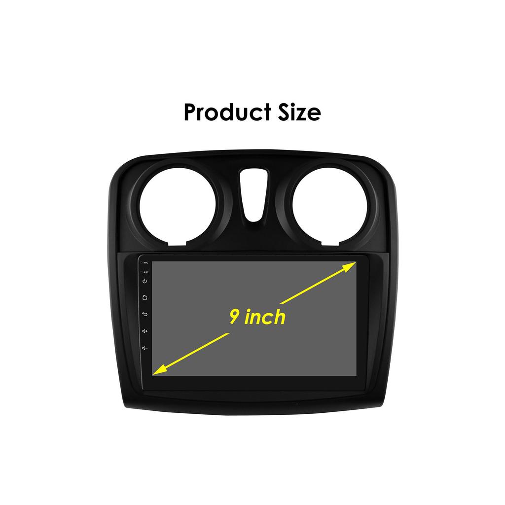 Hizpo Carplay 4G Android 13 Car Radio for Renault Logan 2 2014 - 2019 Sandero 2  Multimedia Video Player GPS 2din Autoradio 7862 Intelligent Screen