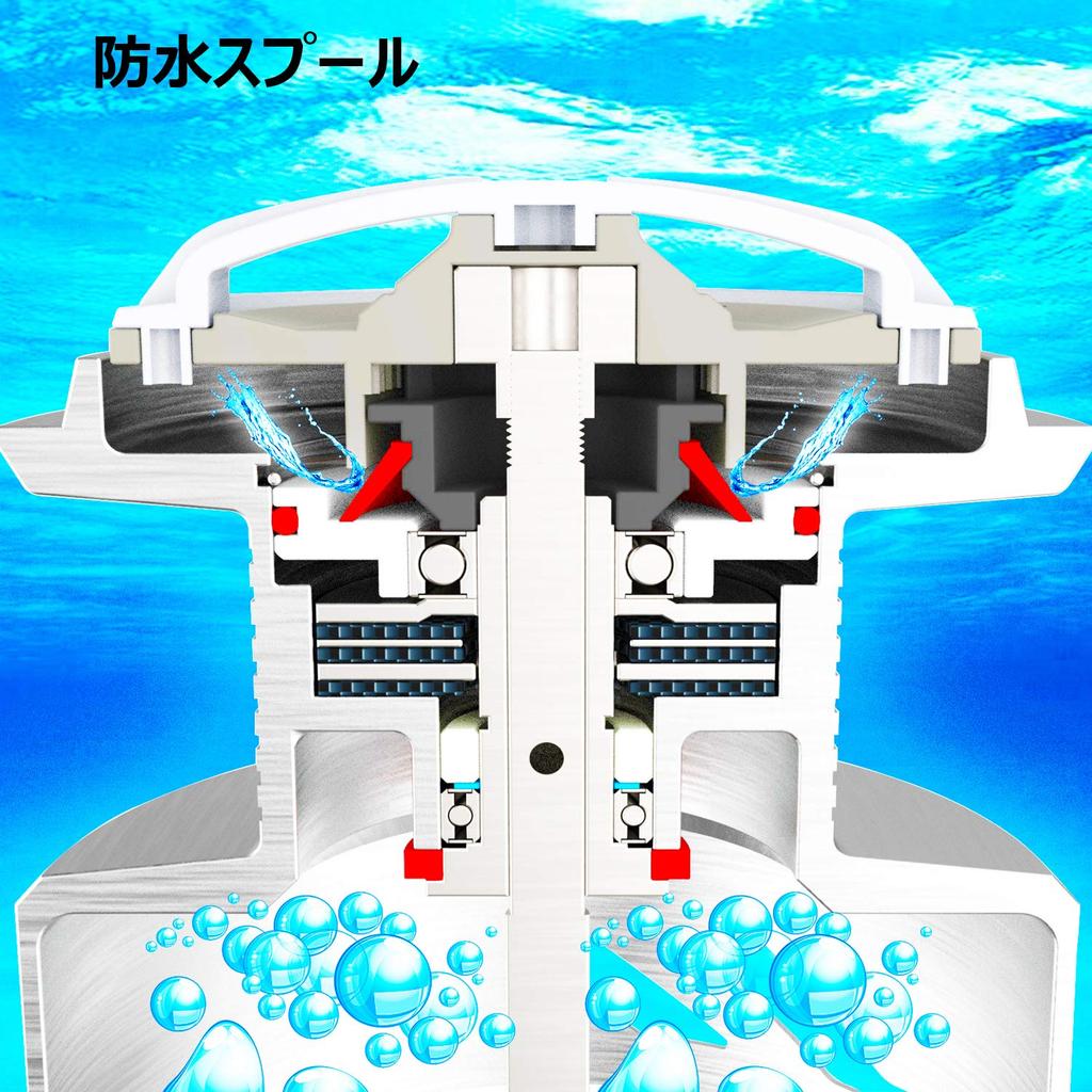 WATACHAMP Shield Spinning Reel Max Drag Saltwater for Shore Bass and Lure Fishing 2000-4000 Dual-use, 8+1BB, 5.81, 8kg, Resistant, Jigging,