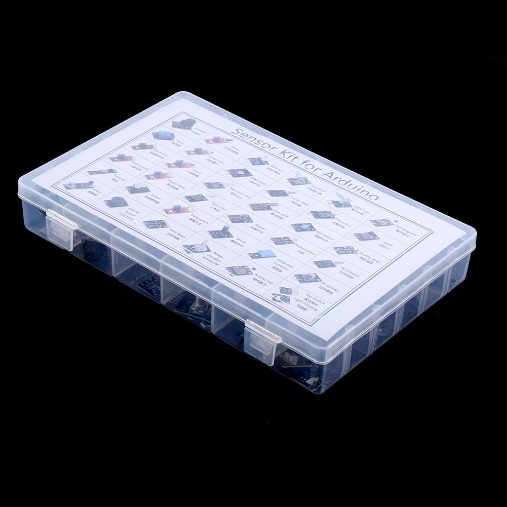 Kit de module senzoriale 37 în 1 pentru utilizatorul educațional MCU cu cutie
