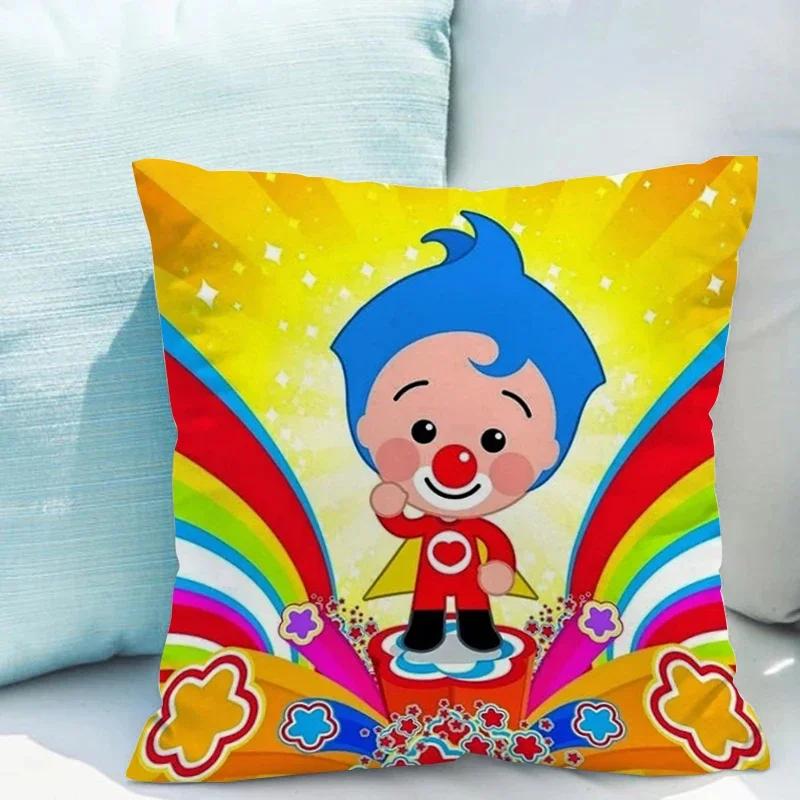Plim-plim Home Decoration Pillow Accessories X Cushion Cover for Children's Decorative Cushions of Modern Sofa Short Plush