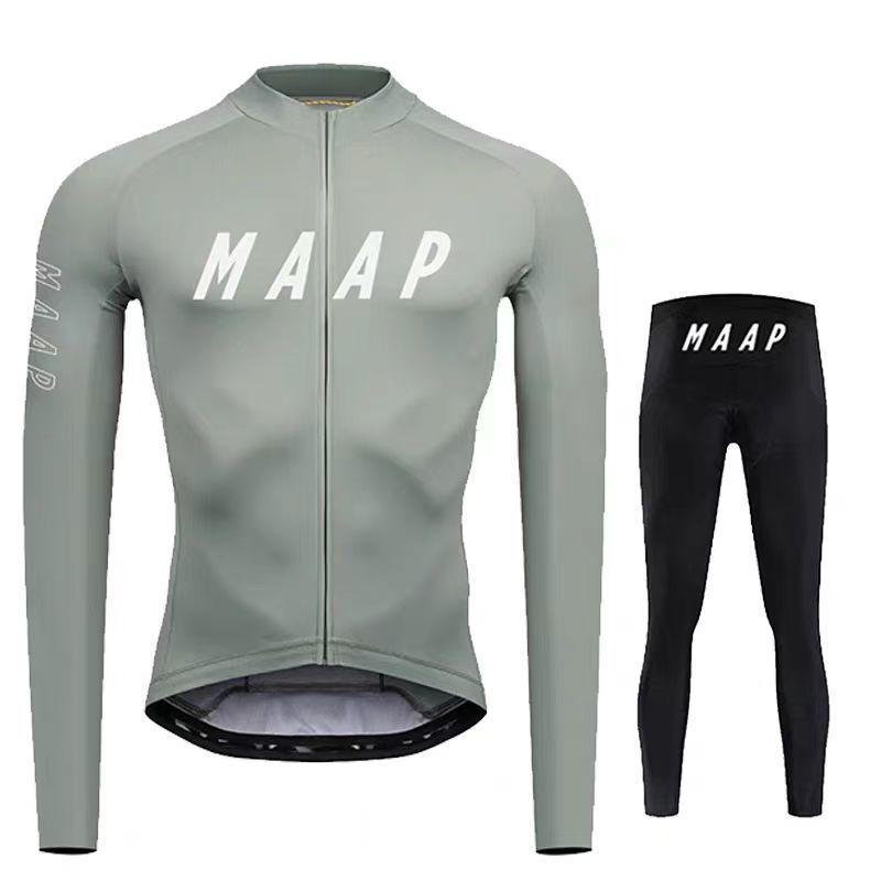 Long Sleeve Cycling Suit Mountain Road Bike Bike Quick Drying Breathable Ice Silk Top Thin 2026 Long Sleeve Autumn Breathable Cycling Suit Set
