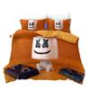 Marshmello Chris Comstock Doctom 3d sada ložního prádla Sada potištěných povlaků na přikrývku Sada povlaků na polštář Twin Full Queen Sada ložního prádla King Sada ložního prádla