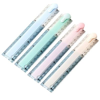 30CM Foldable Ruler Foldable Measuring Ruler Multifunctional Straight Ruler  Gift