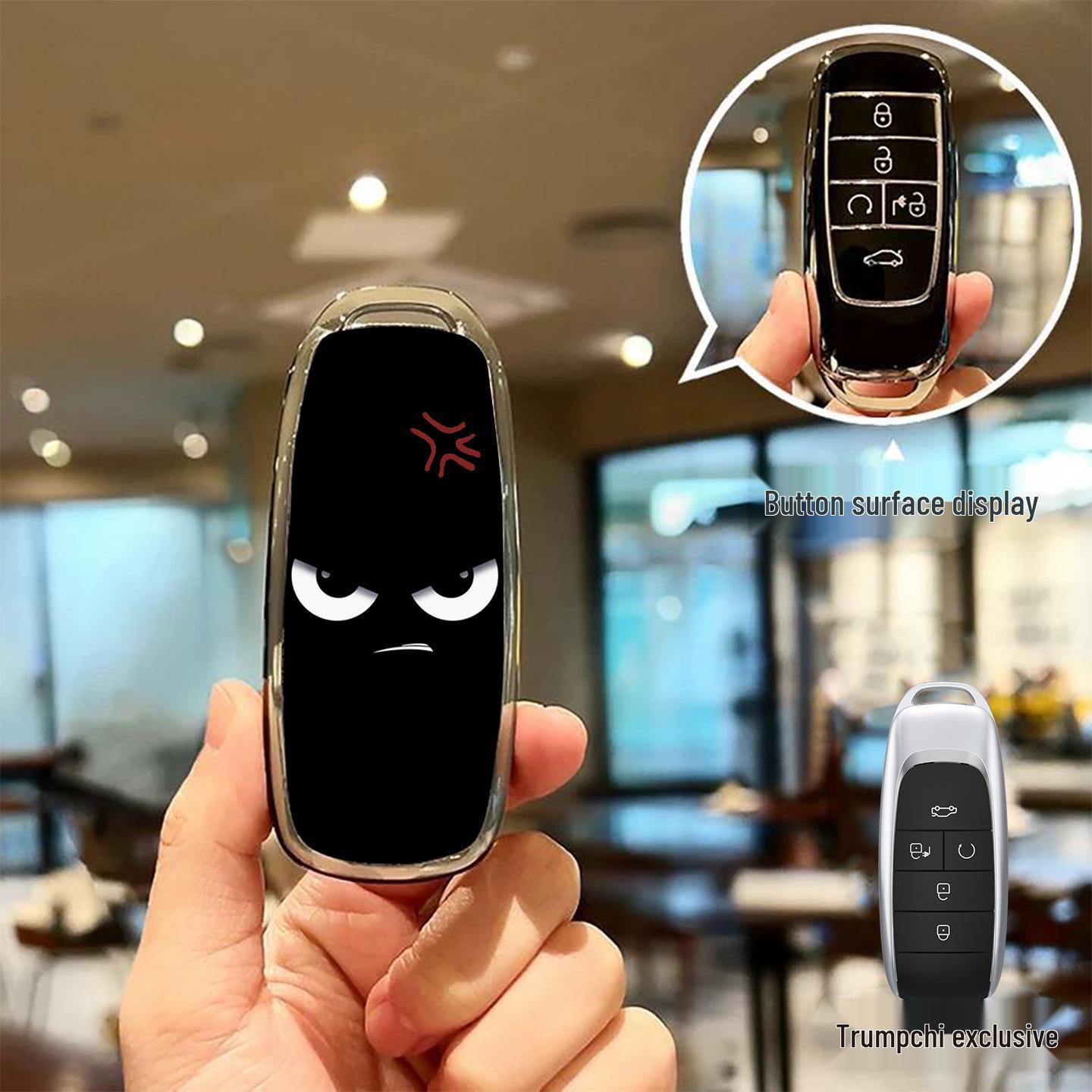 Compatible Key Case for GAC AION Yplus, AION LX Flagship, and AION S Max80 Starlight Models