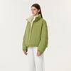 Tanboer Women's 2025 New Short Stand Collar Puffy Reversible Down Jacket