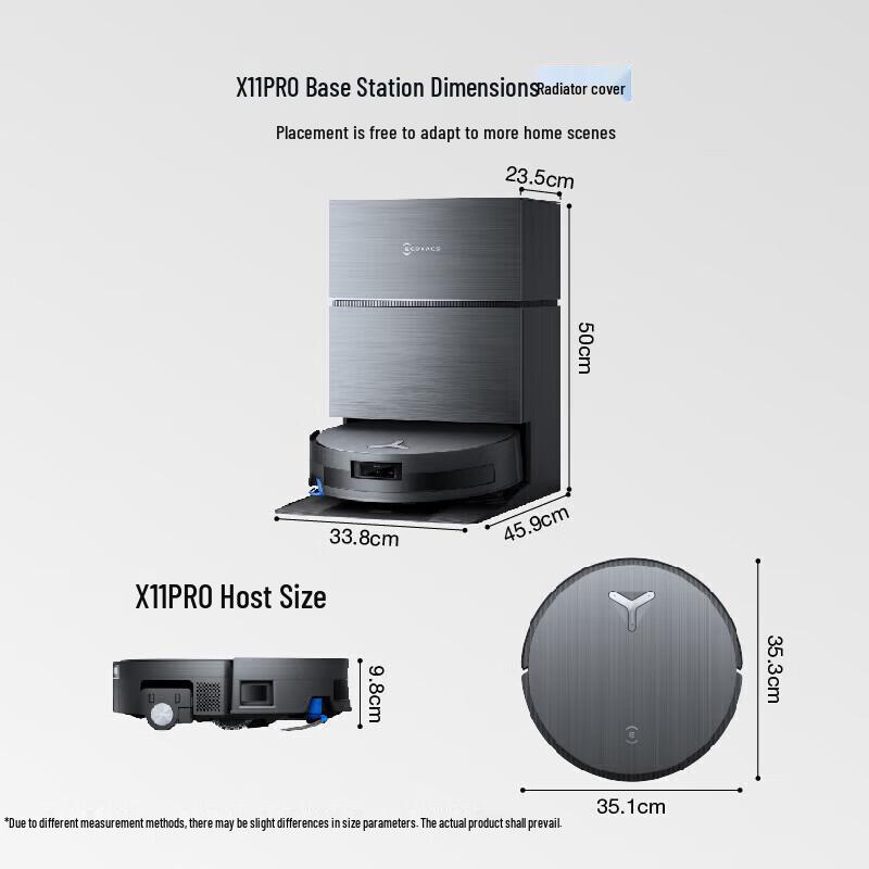 ECOVACS X11 PRO All-in-One Robot Vacuum and Mop