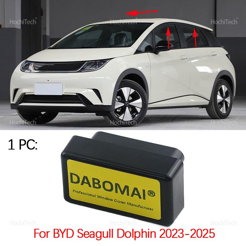 

For BYD Seagull Atto 1 Dolphin EA1 EM2E 2025 2025 2025 Car Window Closer Device Opening Closing Module System Acessories