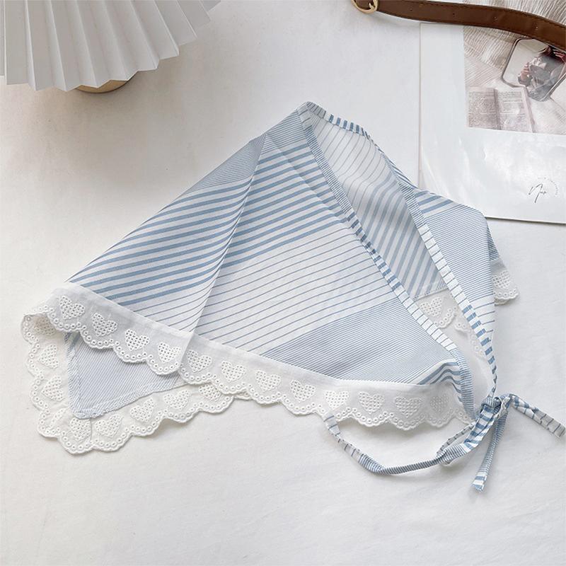 Kvinner Blonder Trekantskjerf Søte Jenter Solskjermingsskjerf Vår Sommer Fransk Strandstil Hårbånd Vintage Kvinne Dame Muslimsk Hijab