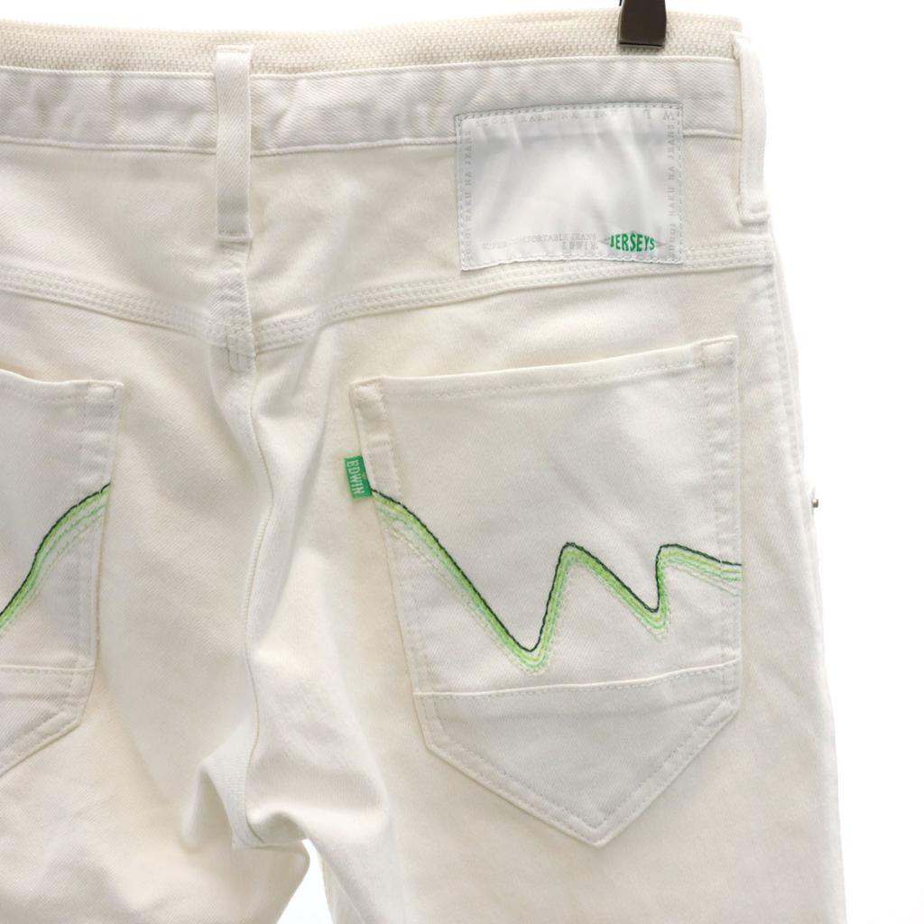 EDWIN Jerseys Cropped Pants M White Men's Used