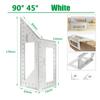 1 Pc Aluminum Alloy Wooden Square Multifunction Ruler 45 90 Degree/Double 45 Degree Gauge Woodworking Ruler