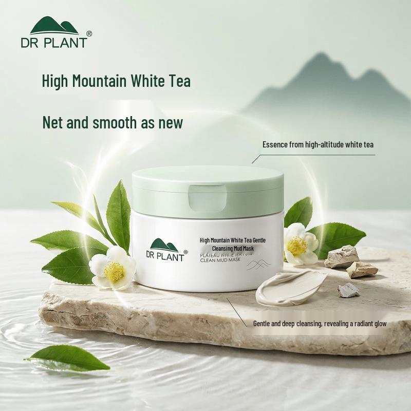 DR PLANT High Mountain White Tea Cleansing Mud Mask