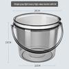 Transparent Plastic Household Storage Bucket