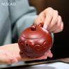 Yixing Raw Ore Xishi Tea Pots Handmade Purple Clay Teapot Dahongpao Beauty Kettle Chinese Tea Ceremony Gifts Tie Guanyin 230ml