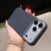 Carbon Fiber Kevlar Texture Phone Case For iPhone 17 Air 16 15 14 Plus 13 12 Pro Max 16E Metal Camera Frame Hard Plastic Cover