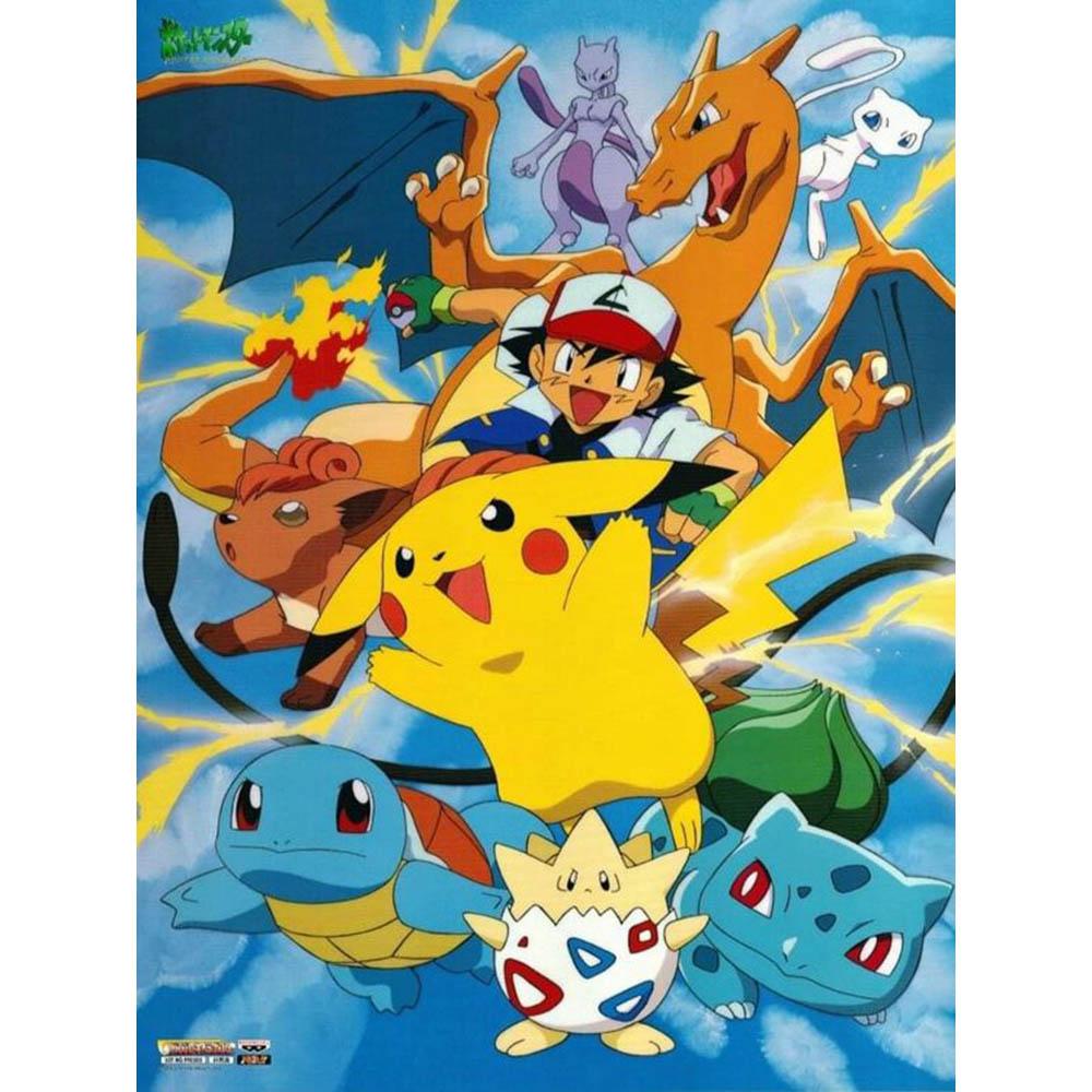 Disney Diamond Painting Pokemon Super Mario Pikachu Hello Kitty Home Decoration Full Square&Round Mosaic Embroidery Cross Stitch