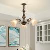 Simple Retro Style Pendant Light for Living Room Bedroom Dining Room