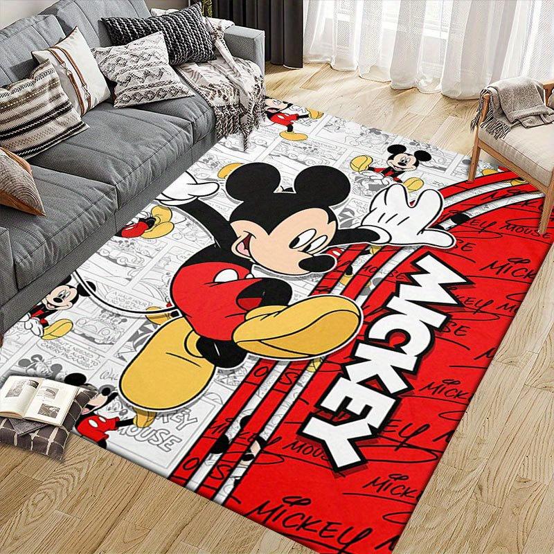 1 ks Koberec s motivem kreslených postaviček Disney, Kusový koberec, Protiskluzový koberec, Ručně pratelná podložka na podlahu, Vhodný do obývacího pokoje, ložnice, Domácí dekorace
