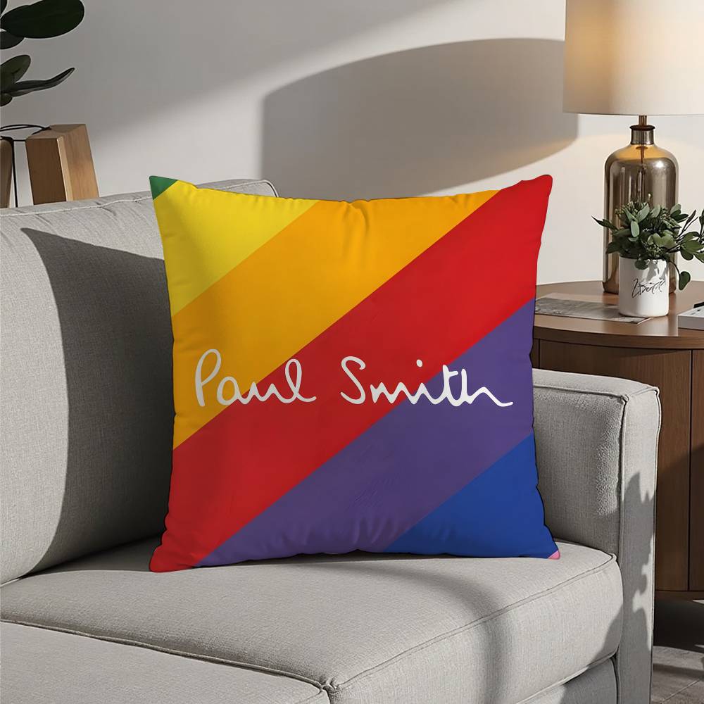 

S-Smith fashion P-Paul Pillow Case 3D Print Polyester Fiber 40*40cm Home Sofa Throw Decoration Festival Gift 12x12Inch