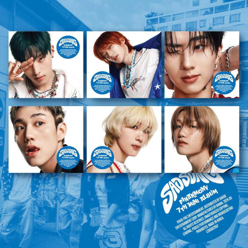

P1Harmony - 7th Mini Album: SAD SONG [Digipack Ver.] [1 out of 6 randomly sent]