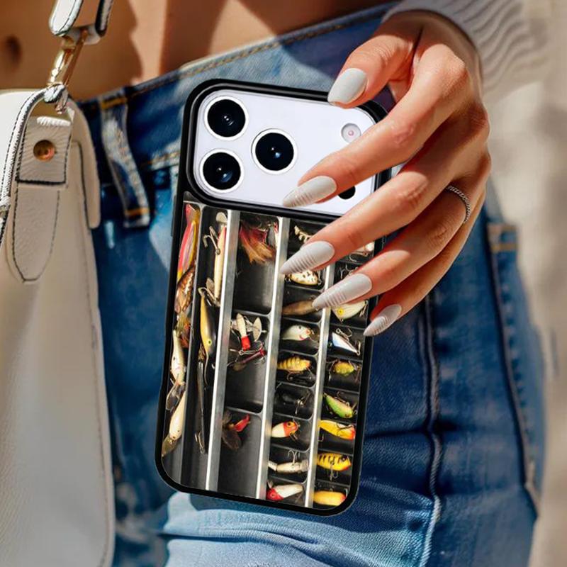 

Fishing Lake Sunset soft Phone Case For iPhone 17 Air 14 15 13 12 Max Cover For Apple 14 15 16 16e 11 Pro Max Plus Coque iPhone 11