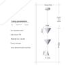 Nordic Minimalist Conical Pendant Light