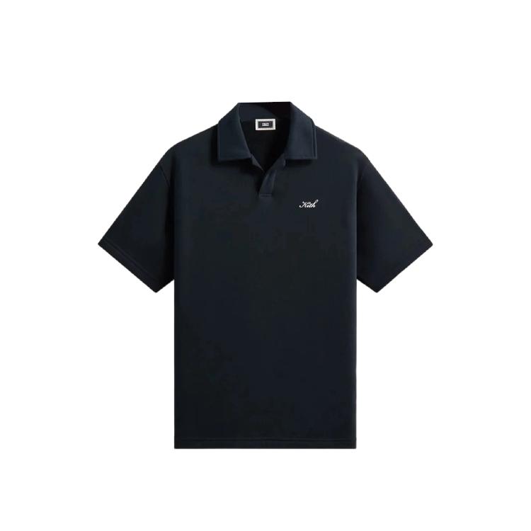 Kith Micro Terry Nelson Pullover Black Men Tops KHM034908-001 L