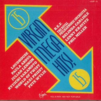 

CD VARIOUS - Virgin Sampler Vol.15 VJMP15PROMO VIRDIN 1991 Japan Rock Used