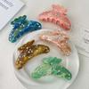 Fish Tail Design Acetic Acid Shark Clip Korean Style Girl Hair Accessories  Summer