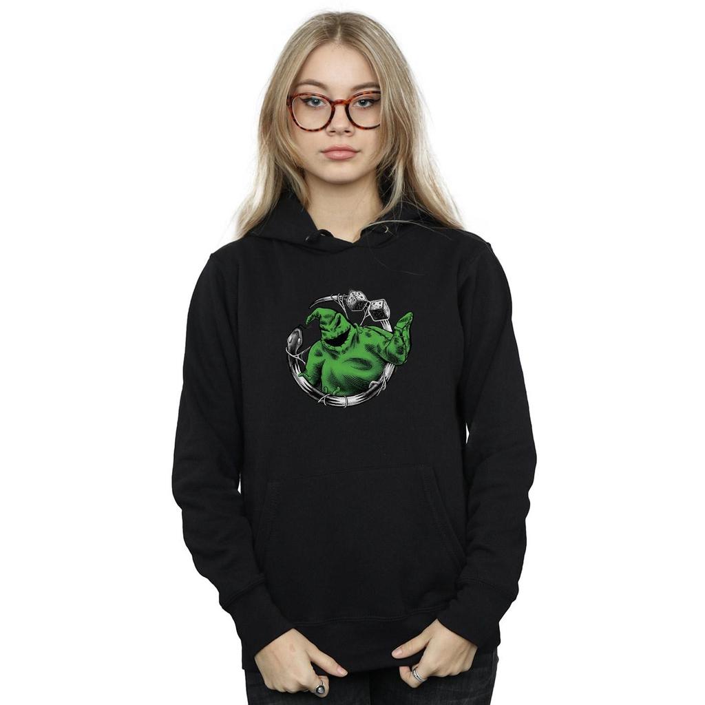 Disney Womens/Ladies Nightmare Before Christmas Roll The Dice Hoodie