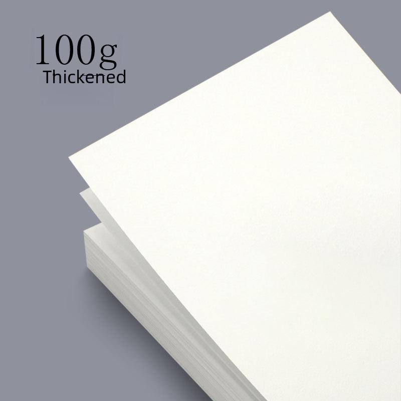 8K Blank White Sketch Paper for Art, Drawing, Watercolor & Gouache