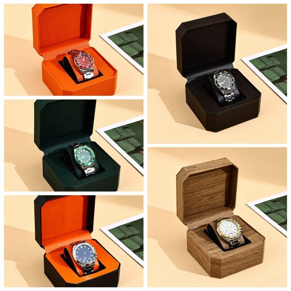 Portable Watch Storage Case Dustproof Watch Storage Box Wrist Watch Display Box  Watch Collection