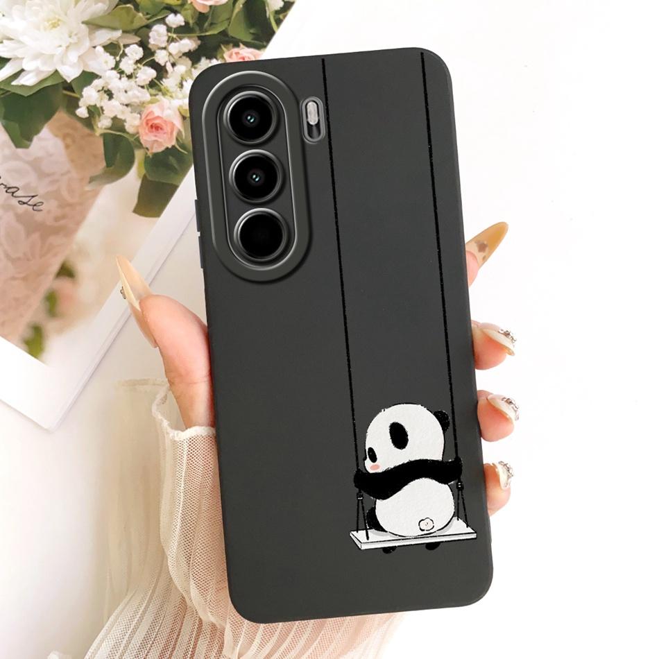 For Itel Power 70 / Itel P70 Cute Cat Flower Cartoon Phone Case For Itel P70 Power70 P673L Shockproof Soft Silicone Bumpers