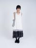 Sio Slit Layered Dress [Ivory]