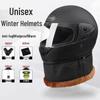 All-Season Anti-Fog Full-Face Helmet: Warm, Safe Riding for Men & Women