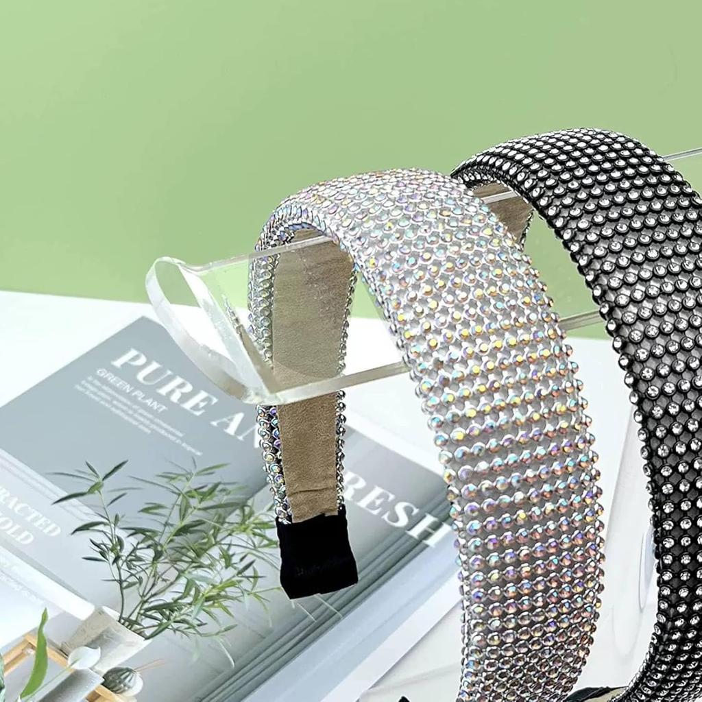 Clear Acrylic Headband Holder, Hair Hoop Display Stand, Clear Hairband Rack for Storage, Jewelry Display Bracelet Display Holder Stand, Acrylic