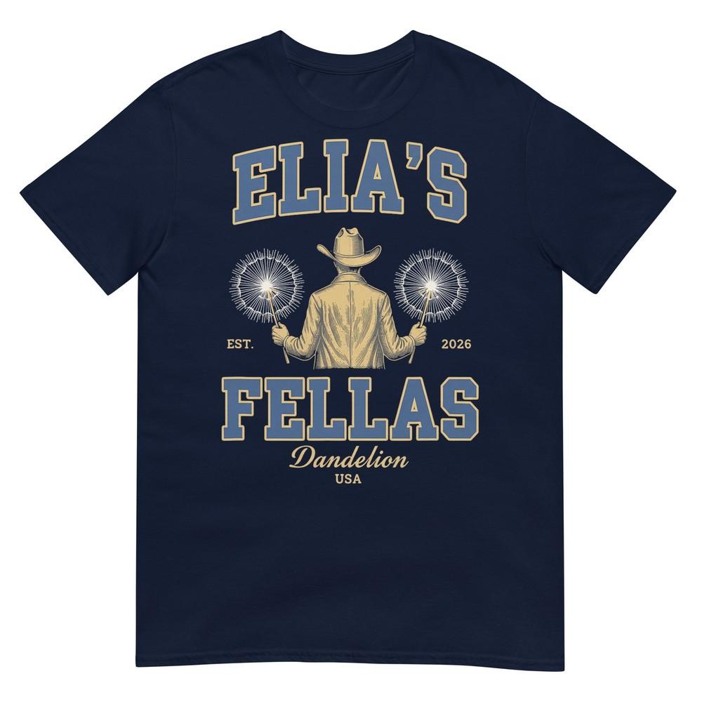 Elias Fellas Dandelion Usa Funny Western Fella TShirt S