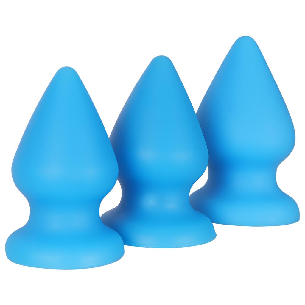 Silicone Butt Plug Dildo Masturbator Dilator Sex Toy Fisting Strap on Penis Big Dick