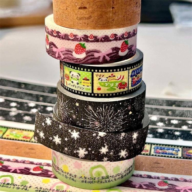 Winter Theme Washis Tape Decorative Tape Lovely Crafting Tape Masking Tape Craft Supplies for Scrapbooking