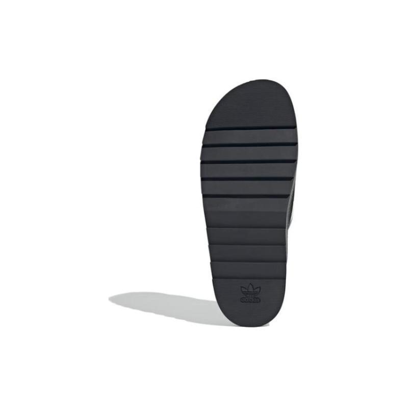 Adidas Originals Puffylette Amorti DIRECTIONNEL, Chaussures Décontractées Basses Résistantes à l'Usure Unisexe Baskets Noir Blanc Gris IF4327