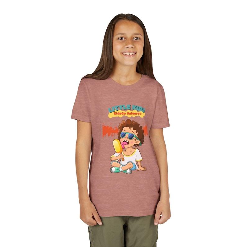 KidsCo Premium Fashion - Little Kids Retro Popsicle Kid Youth Tee | Summer Ice Cream Shirt 110
