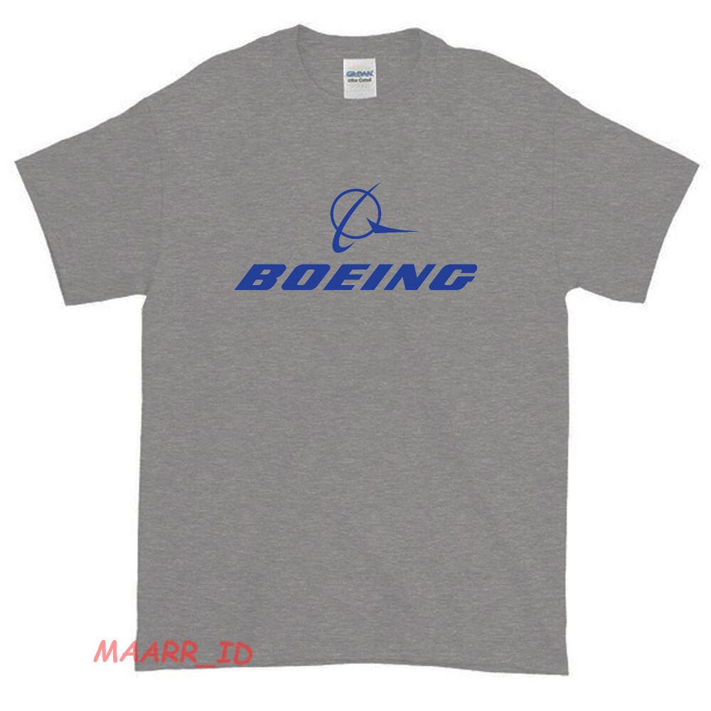 Новая футболка с логотипом самолета Boeing, американская, смешная, размер S-XXL, унисекс XXL