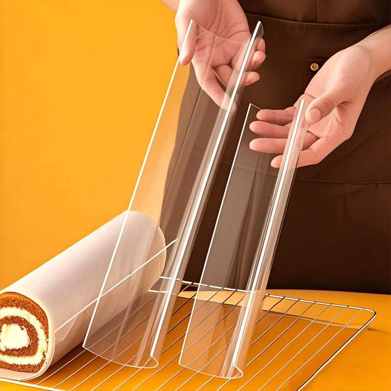 Acrylic Semicircle Cake Roll Mold Thickened Pastry Mousse Roll Shaping Retainer for Home Baking Kitchen Cake Decor ToolXXZZ