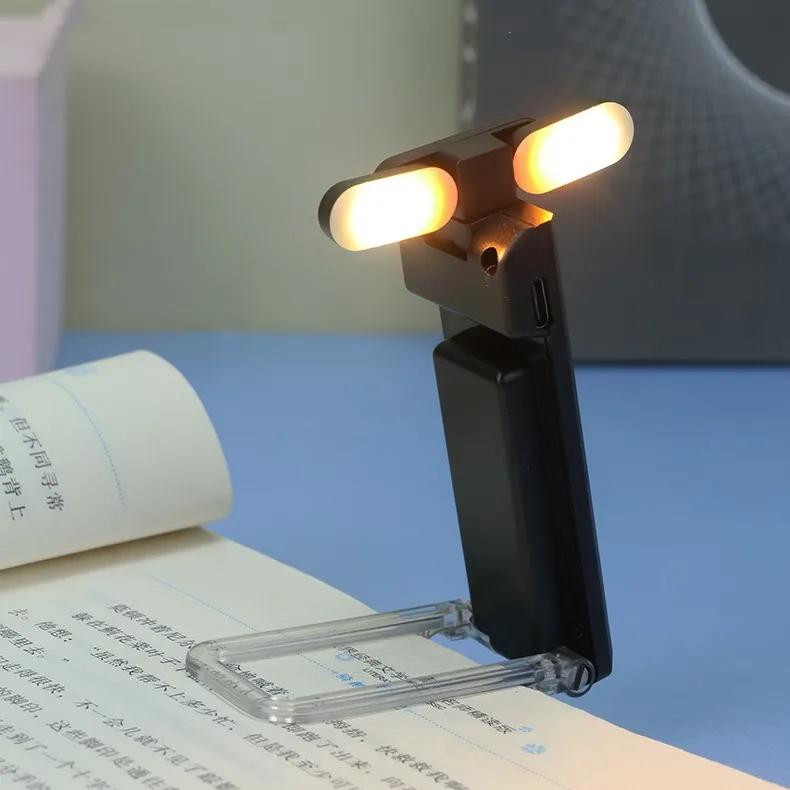 

Світильник для читання, акумуляторний USB-світильник для читання вночі в ліжку, портативний світлодіодний світильник для закладок для читання в ліжку