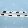 3D Gloss Black Front Hood Letters For Explorer Sport Emblems -2024 Modified