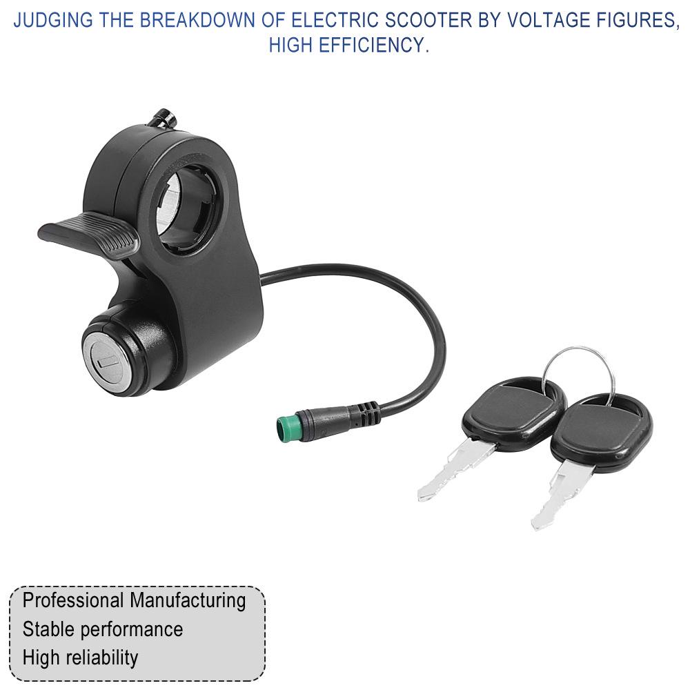 Acelerador con Cerradura de Llave para Patinete Kukirin G2 Pro/Max