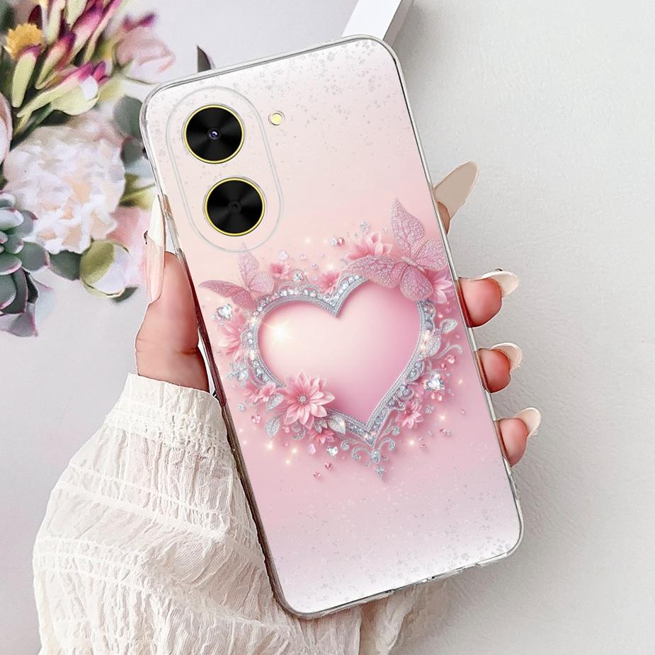 For Xiaomi Poco C71 Case Redmi A5 4G New Luxury Painted Cover Soft Silicone Phone Case For Xiaomi Redmi A5 RedmiA5 PocoC71 Shell