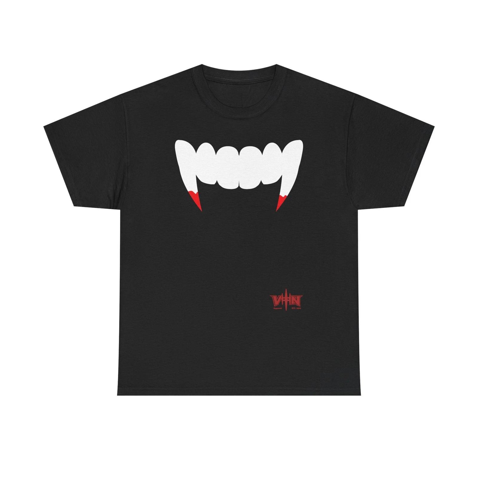 VN Apparel “Fangs” Rock Star Tee — Omen Wrestler Brand Shirt XL