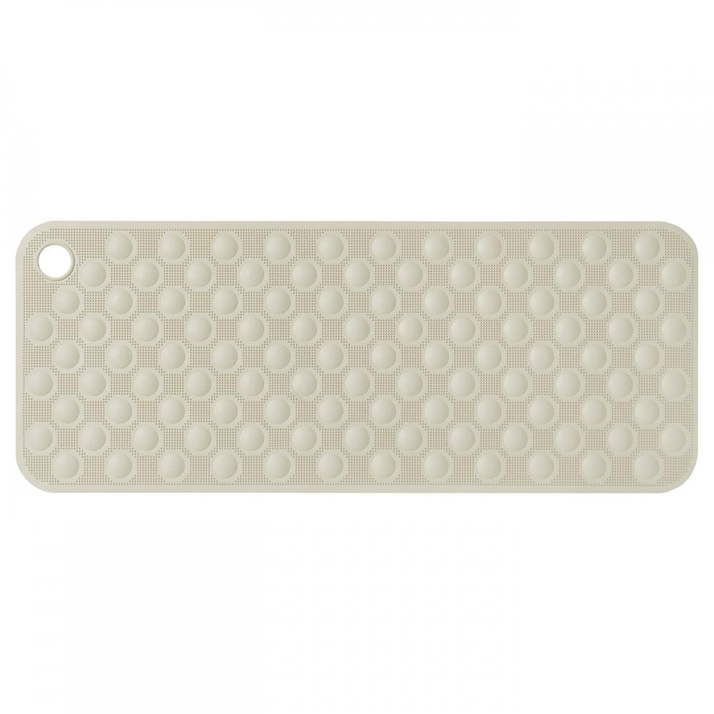 

IKEA BL SJ N bath mat beige 33x84 cm